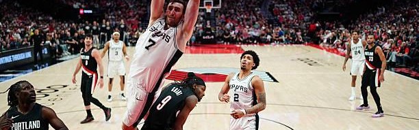 开云-马刺拿下了一场大胜，但是替补中锋的表现实在是有些惨不忍睹？